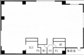 2nd KAWAI BUILDING 6階 間取り図