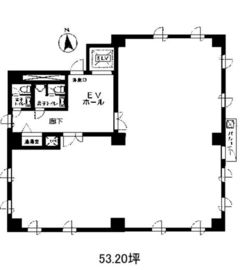マリンクスタワー 6階 間取り図