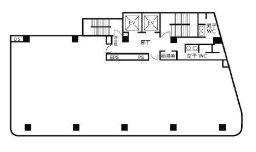 ホリゾンワンビル 4階 間取り図