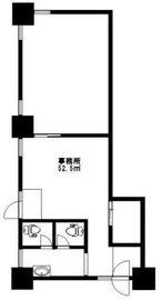 牛込ハイム 1階 間取り図