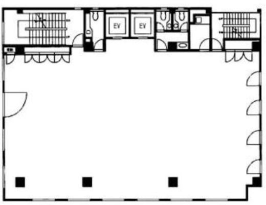 301 SHIMBASHI BUILDING 3階 間取り図