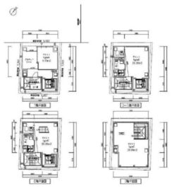 京喬ビル 一棟 間取り図