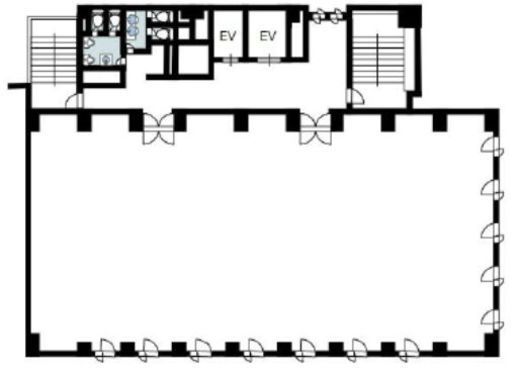 赤坂第一ビル 9階 間取り図
