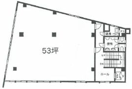 麻布台徳井ビル 501 間取り図