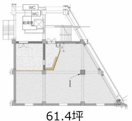 井雅ビル 1階 間取り図