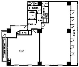 NFビル 402 間取り図