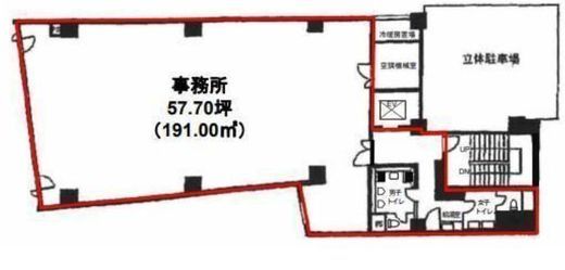 Navi渋谷V 5階 間取り図