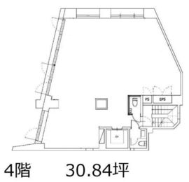 TERRA PORT MEGURO 4階 間取り図