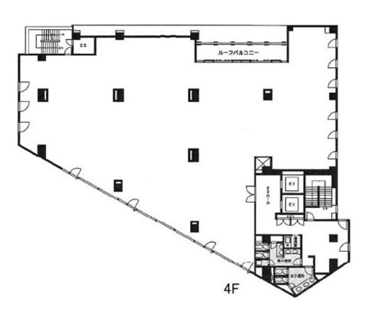 EDGE南青山 4階 間取り図