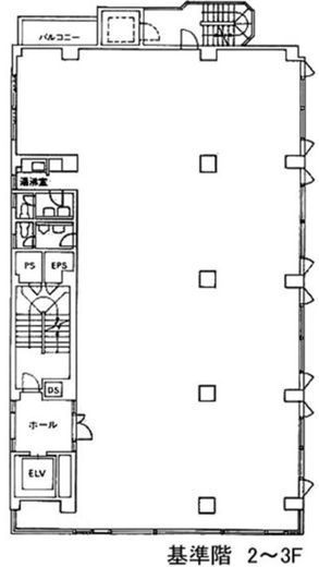 D'sVARIE初台ビル(旧:ユニゾ初台ビル) 3階 間取り図