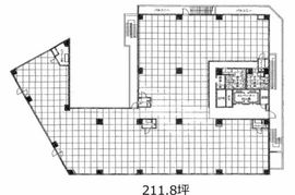 PALTビル 2階 間取り図