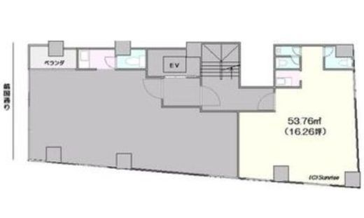 新盛堂ビル 別館4館 間取り図