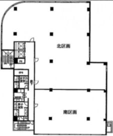 新宿御苑ビル 6階北 間取り図