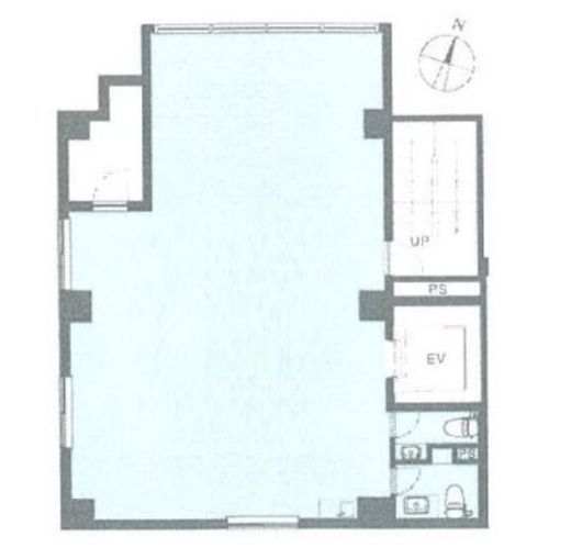 HOYO新虎ビル 5階 間取り図