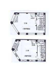 新東京ビル (西新宿) 1-2階 間取り図