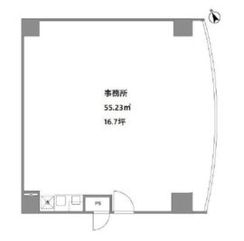 東京エステートビル 401 間取り図