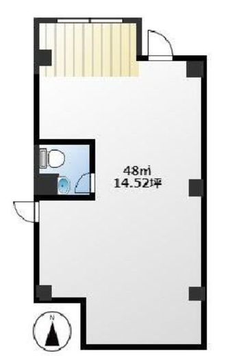 MAフラット(店舗) 1階 間取り図