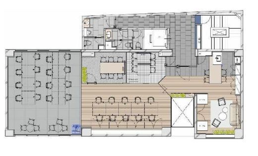 Polar西新宿 5階 間取り図
