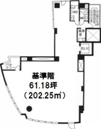 サウスタワー 6階 間取り図