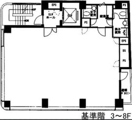 虎ノ門3丁目アネックス 7階 間取り図