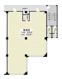 安永ビル 1階 間取り図