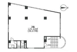 今井ビル西館 2階 間取り図