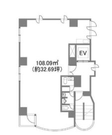 三辰ビル 7階 間取り図