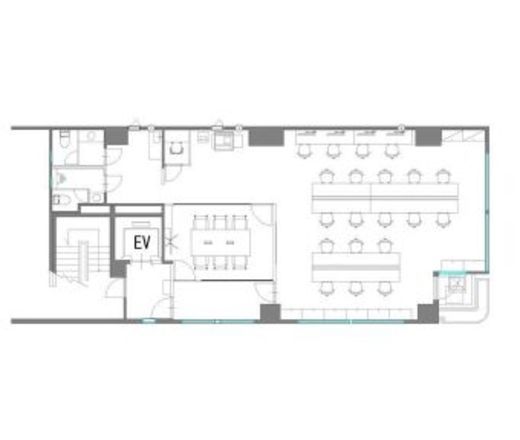 協和ビル (上野) 本館6階 間取り図