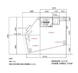 イントラビル 2階 間取り図
