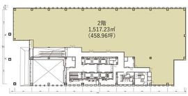 日本橋フロントビル 2階 間取り図