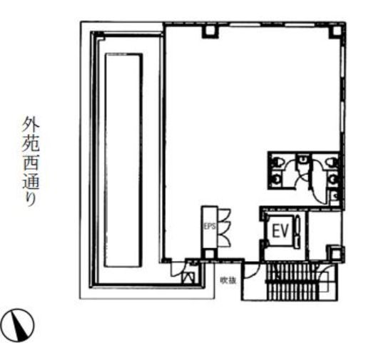 ORE広尾ビル 7階 間取り図