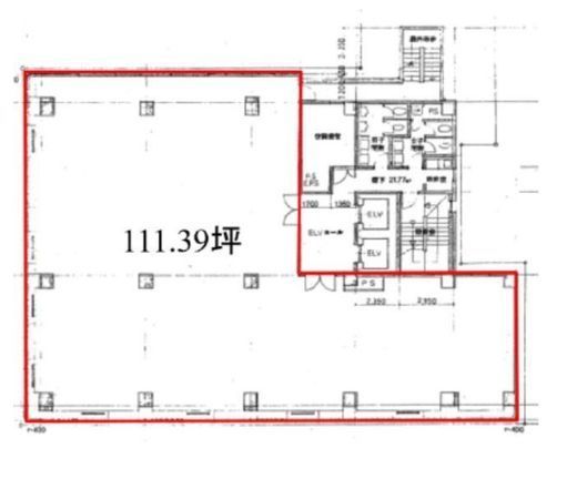 JMFビル東日本橋01(旧:東日本橋グリーンビル) 6階 間取り図