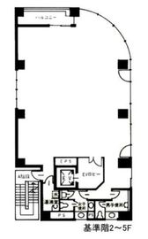 神野商事第2ビル 5階 間取り図