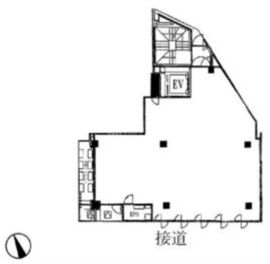 西五反田タテイシビル 3階 間取り図