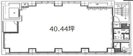 ACN日本橋リバーサイドビル 2階 間取り図