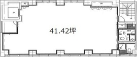 ACN日本橋リバーサイドビル 4階A 間取り図