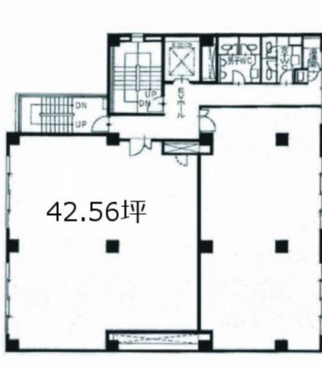 西新橋中ビル 5階 間取り図