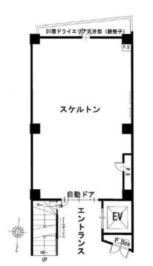 宮益坂伊藤ビル 1階 間取り図