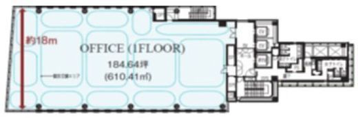 虎ノ門ファーストガーデン 12階 間取り図