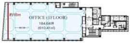 虎ノ門ファーストガーデン 12階 間取り図