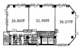 マストライフ西新橋ビル 202 間取り図