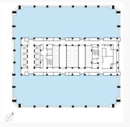 晴海アイランドトリトンスクエアオフィスタワーY 31階 間取り図