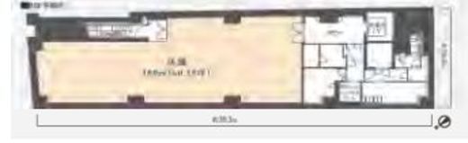 (仮称)ヒューリック銀座一丁目建替計画 B1階 間取り図