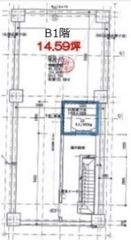 ACN築地2丁目ビル B1階 間取り図