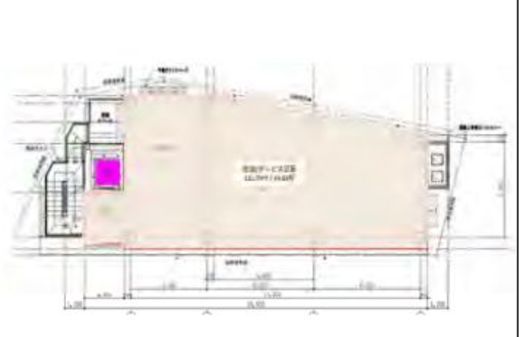 (仮称)渋谷宇田川町17開発計画ビル 4階 間取り図