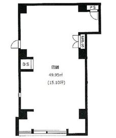 赤坂有馬ビル 1階 間取り図