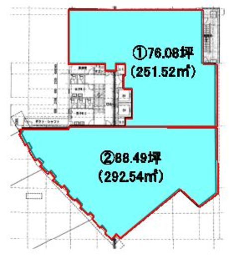 いちご五反田ビル 10階2 間取り図