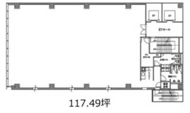 PMO西新宿 7階 間取り図