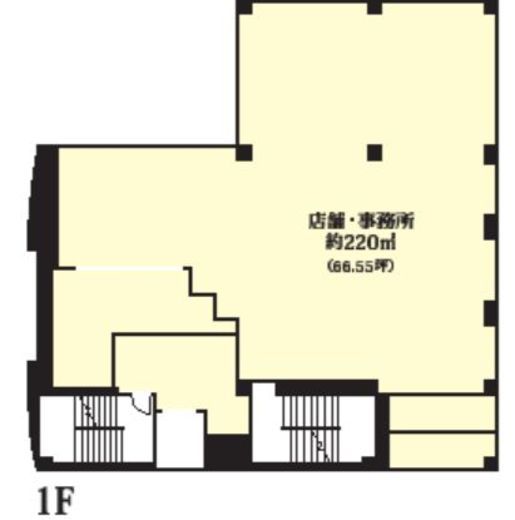 セソーラス西麻布 1階 間取り図