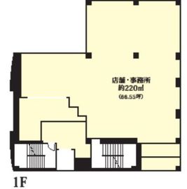 セソーラス西麻布 1階 間取り図